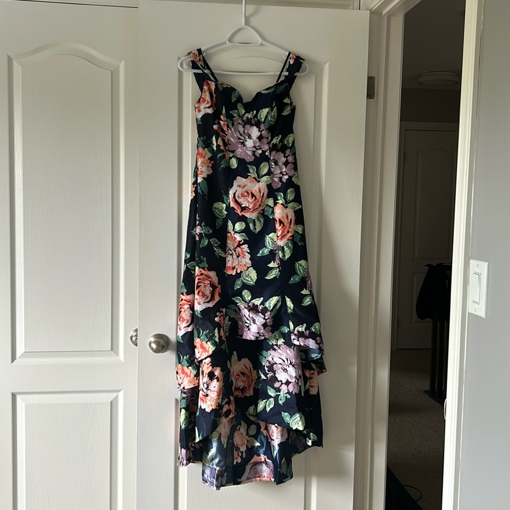 Sequin Hearts Floral Dress